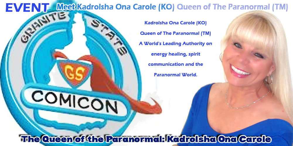 Kadrolsha Ona Carole (KO) Queen of The Paranormal (TM) A World's Leading Authority on energy healing, spirit communication and the Paranormal World.